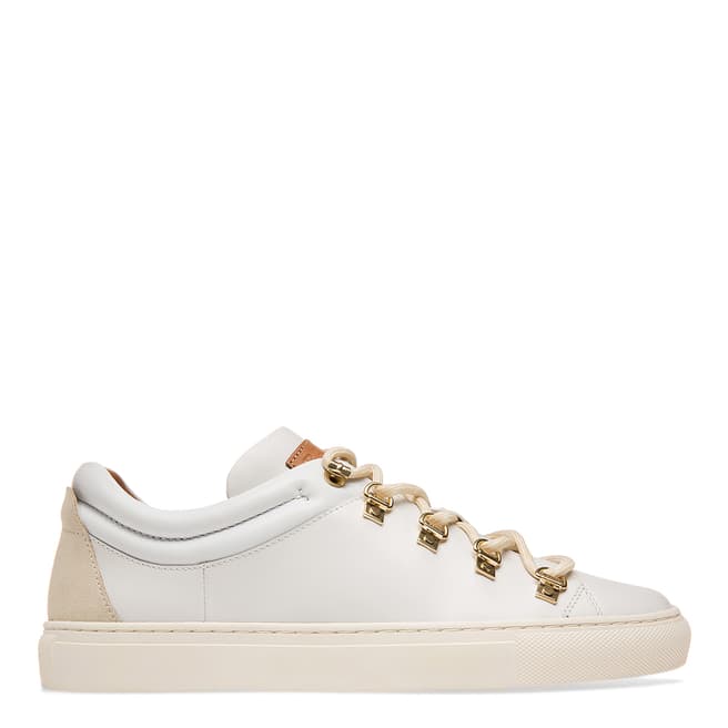 BALLY White Leather Heidy Trainers