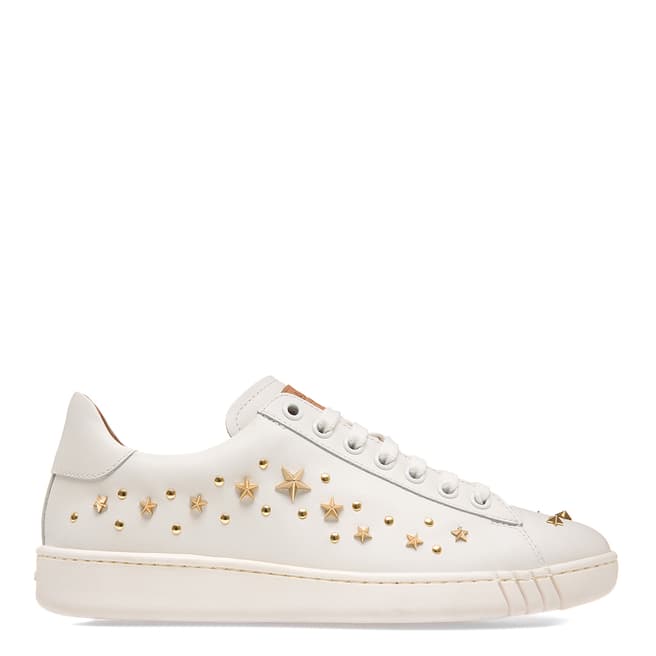 BALLY White Leather Wiera Trainers
