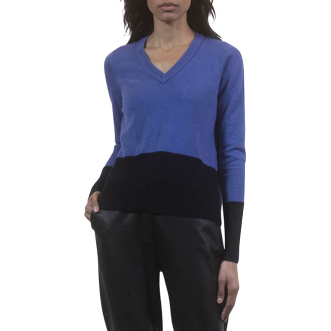 Duffy NY Blue/Navy Cashmere Jumper