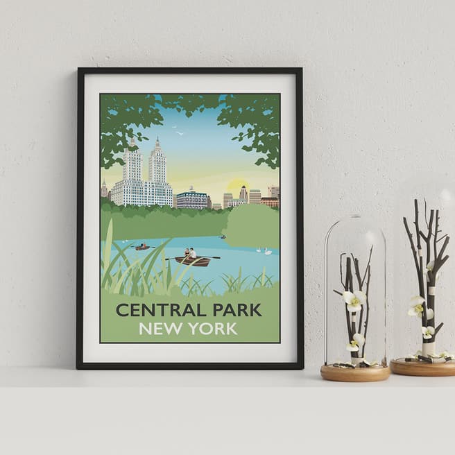 Tabitha Mary Central Park, New York Framed Print