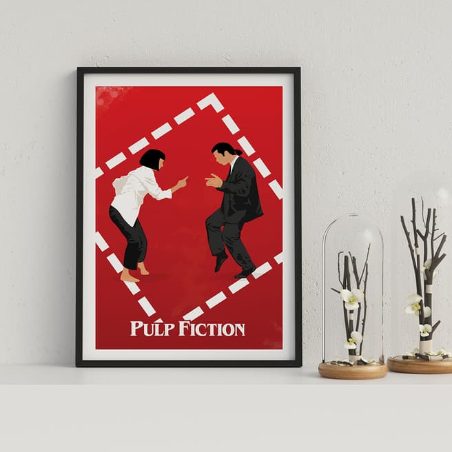 Movie Posters Quentin Tarantino Graphic Movie Poster Framed Print