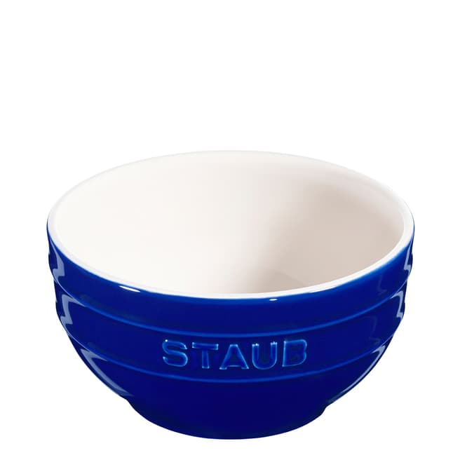 Staub Dark Blue Ceramic Bowl, 14cm