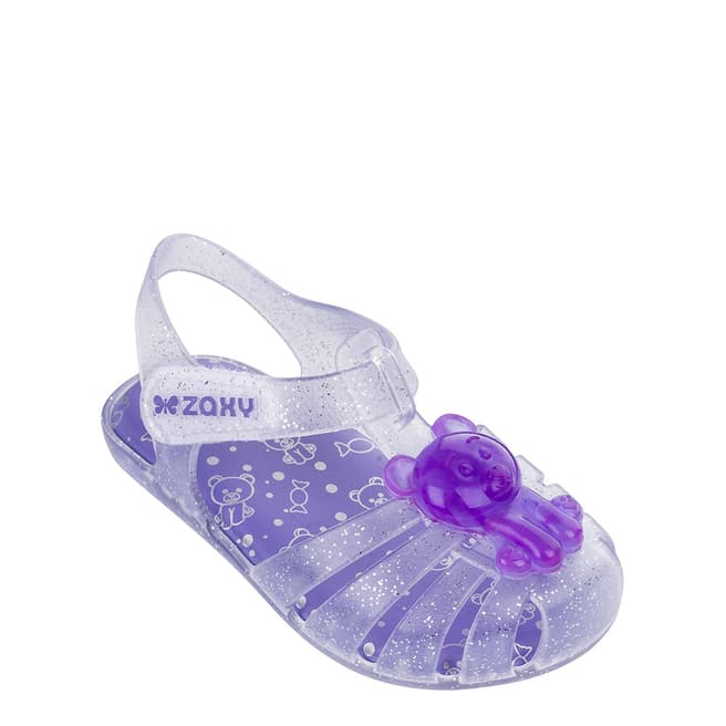 Zaxy Baby Lilac Gummy Bear Jelly Shoes