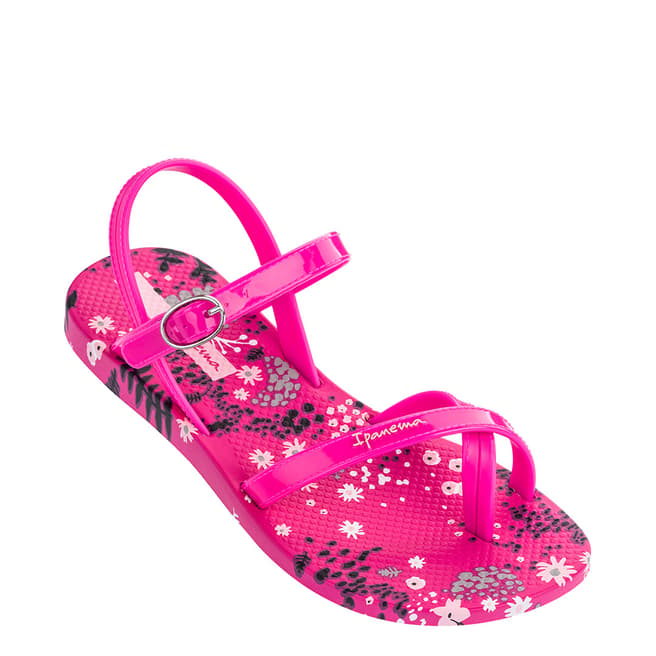 Ipanema Kids Pink Flower Sandals