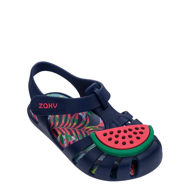 Zaxy Baby Navy Watermelon Jelly Shoes
