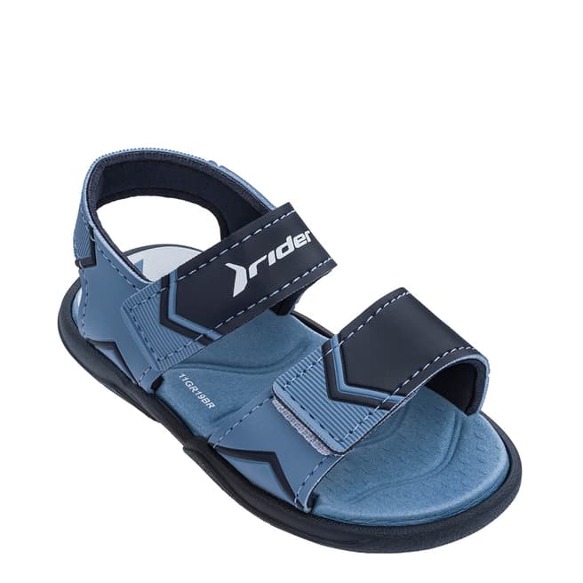 Rider Baby Blue/Navy Comfort Sandals