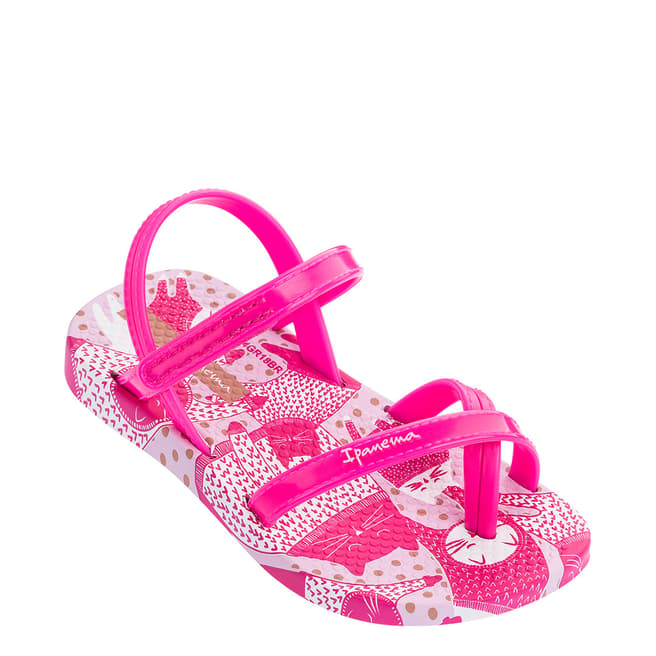 Ipanema Baby Pink Kitty Sandals
