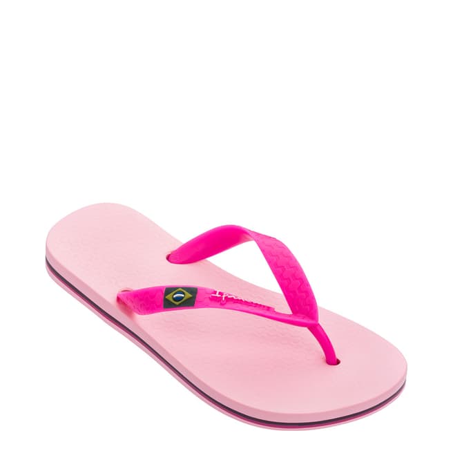 Ipanema Kids Pink Classic Brazil Flip Flops