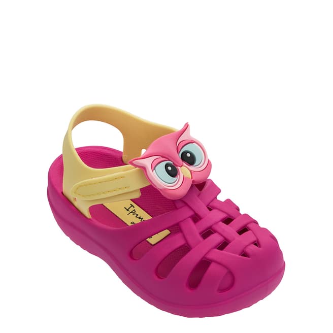 Ipanema Baby Pink Owl Summer Animal Sandal