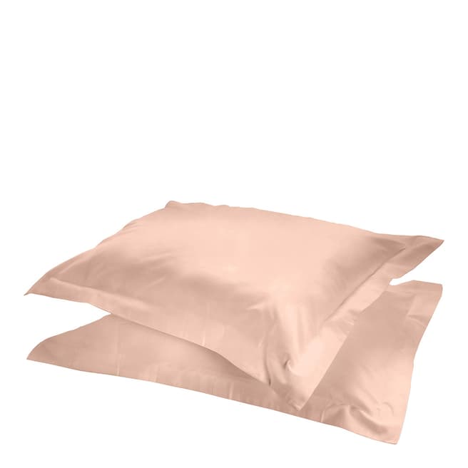 N°· Eleven Pair of Oxford Pillowcases, Blush
