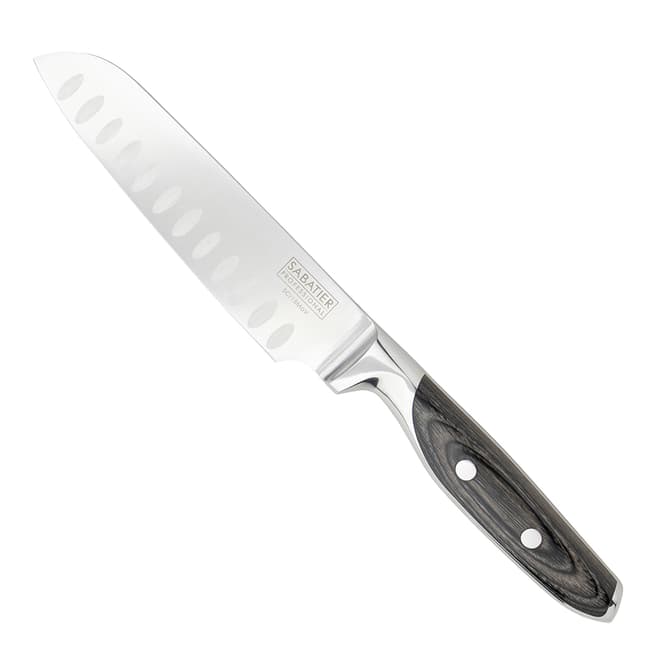 Sabatier Professional Pakkawood Handle Santoku Knife, 13cm