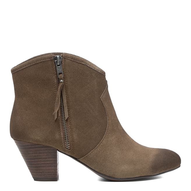 ASH Taupe Jayce Bis Ankle Boots