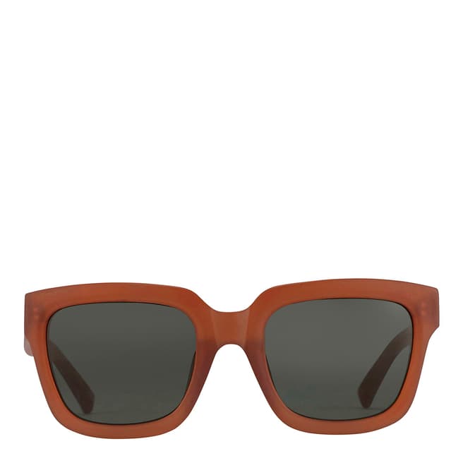 Phillip Lim Frosted Amber Square Sunglasses