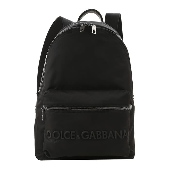 Dolce & Gabbana Men's Black Backpack 