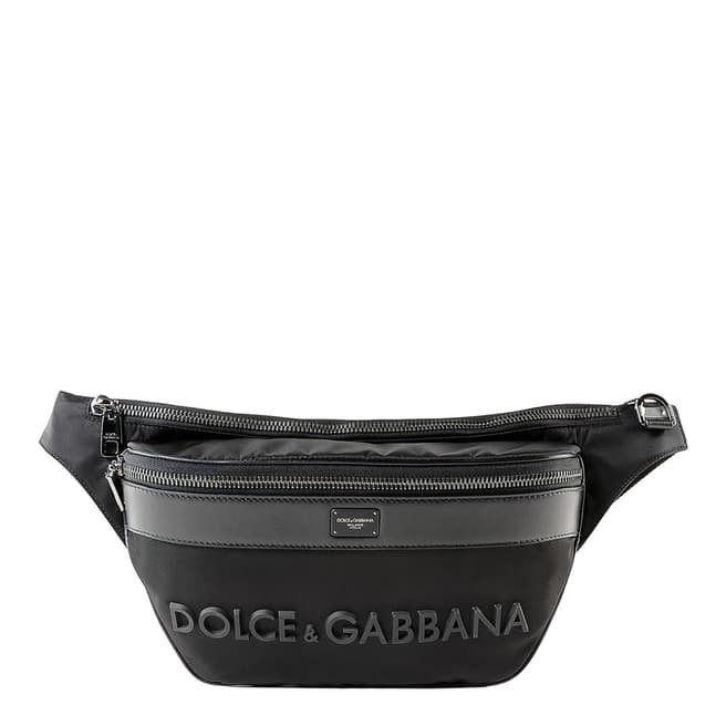 Dolce & Gabbana Men's Black Crossbody/Belt Bag 