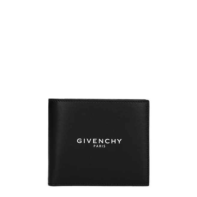 Givenchy Black Logo Print Wallet