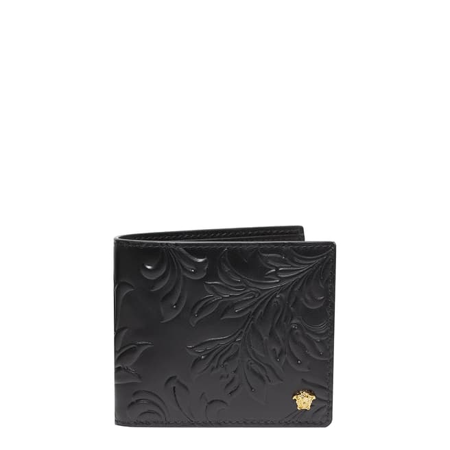 Versace Black Leather Versace Wallet