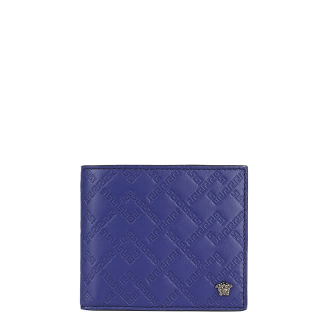 Versace Blue/Black Versace Medusa Wallet