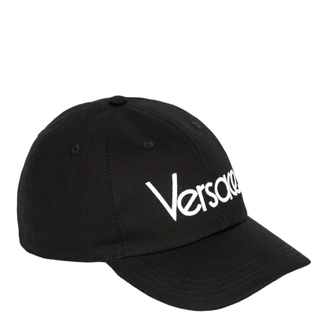 Versace Black Versace Vintage Logo Cap