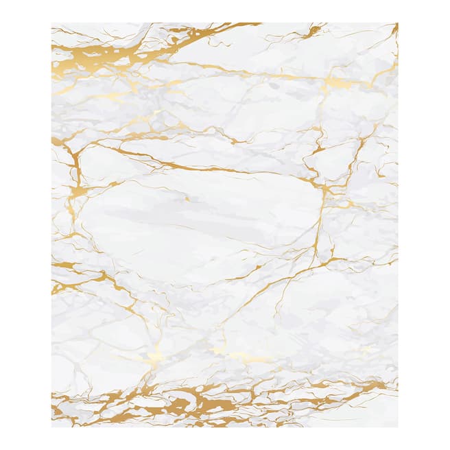 Wenko Marble Gold Glass Splashback