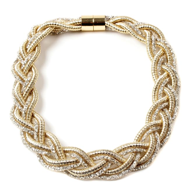 Amrita Singh Gold Braided Necklace