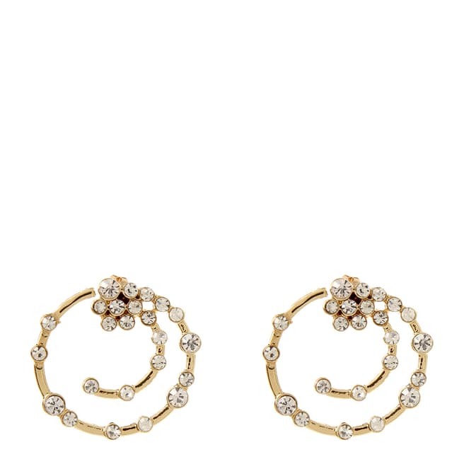 Amrita Singh Gold Circular Earrings