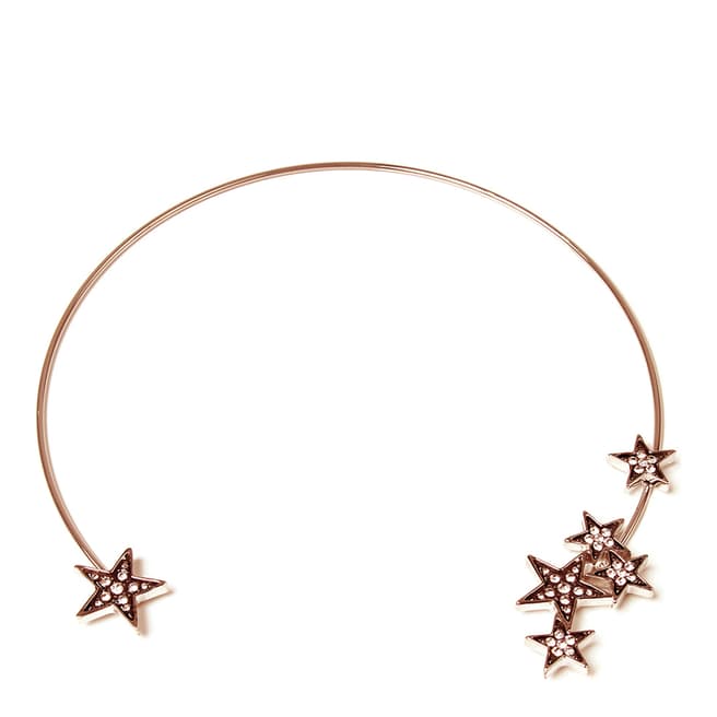 Amrita Singh Rose Gold Collar-Style Star Necklace
