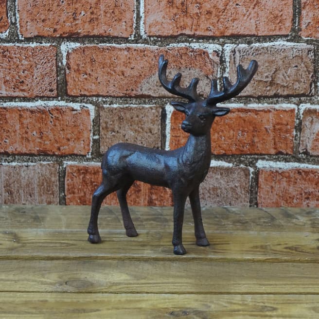 The Satchville Gift Company Cast iron deer ornament