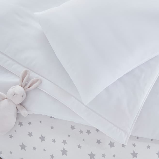 Silentnight Cot Bed Duvet, Pillow and Mattress Protector Nursery Bundle