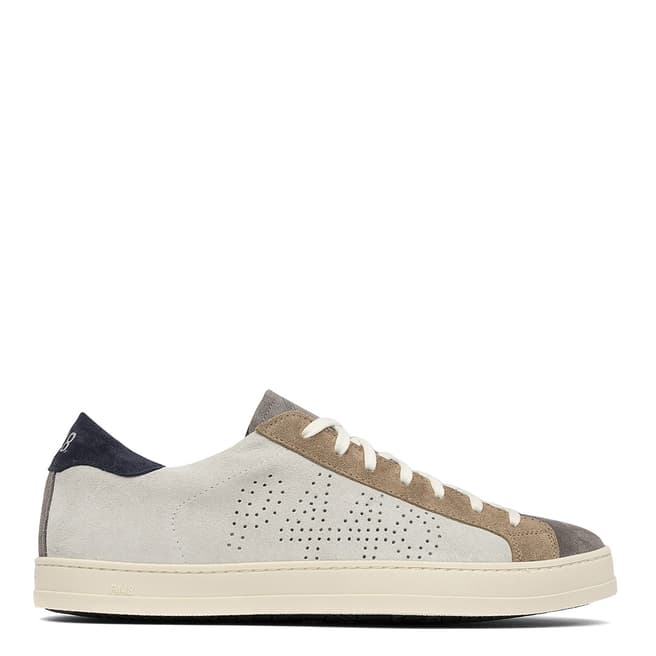 P448 Grey Suede John Trainers