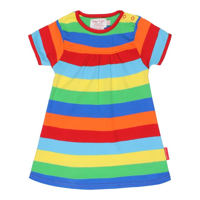 Toby Tiger Multi Stripe Dress