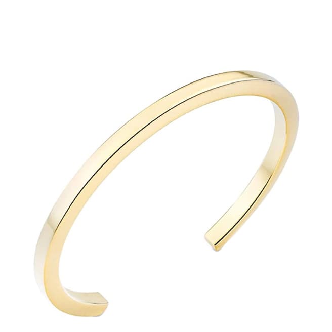 Stephen Oliver 18K Gold Plated Cuff Bangle