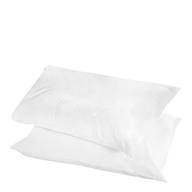 N°· Eleven Pair of Housewife Pillowcases, White