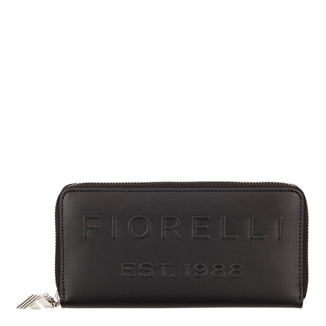 Fiorelli Black Deboss Logo Wallet