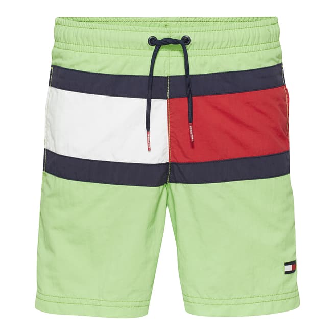 Tommy Hilfiger Boy's Summer Green Swim Shorts