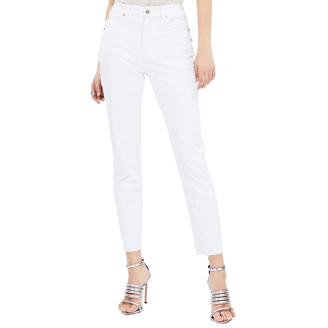 IRO White Fernos Slim Cotton Jeans