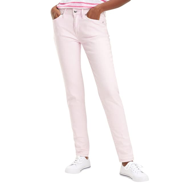 Tommy Hilfiger Light Pink Venice Slim Stretch Jeans