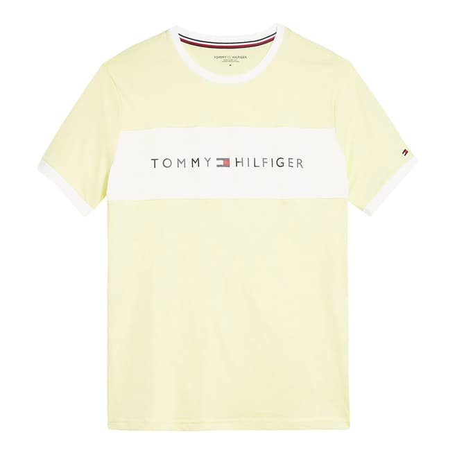 Tommy Hilfiger Lemon Meringue Logo Flag Tee