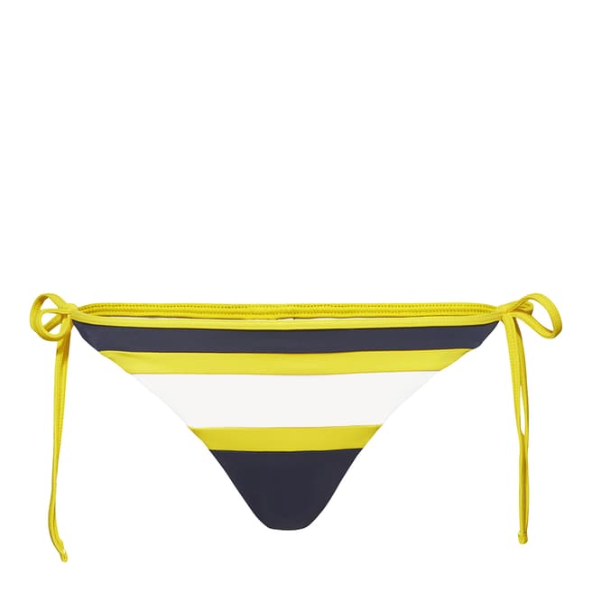 Tommy Hilfiger Navy Blazer Cheeky String Side Tie Bikini