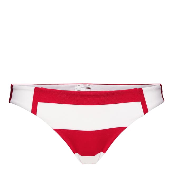 Tommy Hilfiger Red Tango Pique Blockstr Classic Bikini