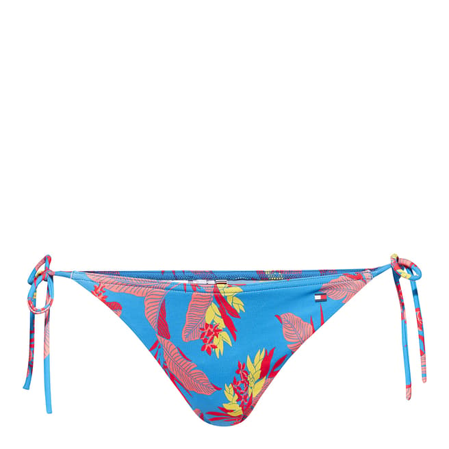 Tommy Hilfiger Tropic Print Skydiver String Side Tie Bikini