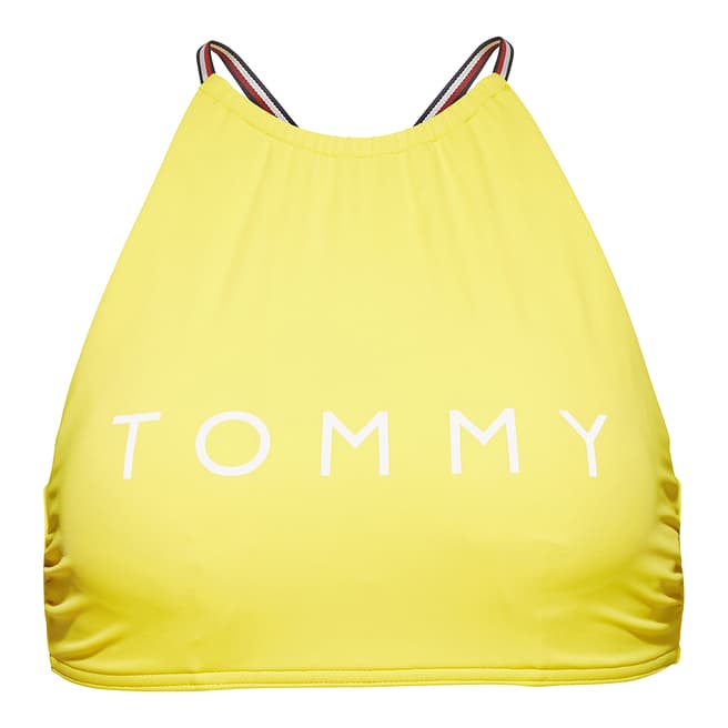 Tommy Hilfiger Empire Yellow Crop Top 