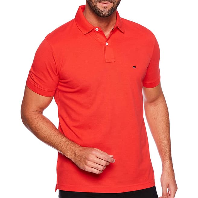 Tommy Hilfiger Red Regular Polo Shirt