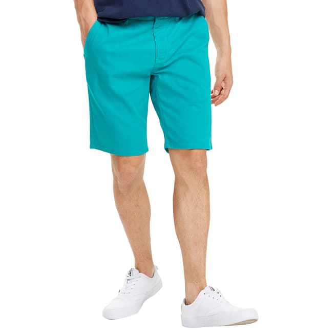 Tommy Hilfiger Turquoise Essential Chino Shorts