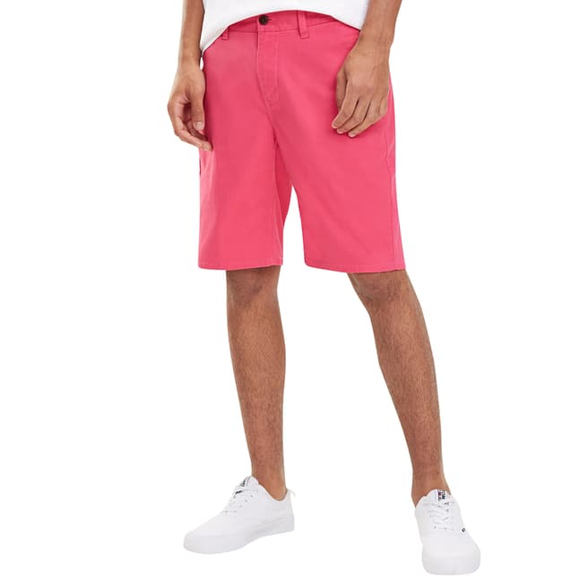 Tommy Hilfiger Pink Essential Chino Shorts