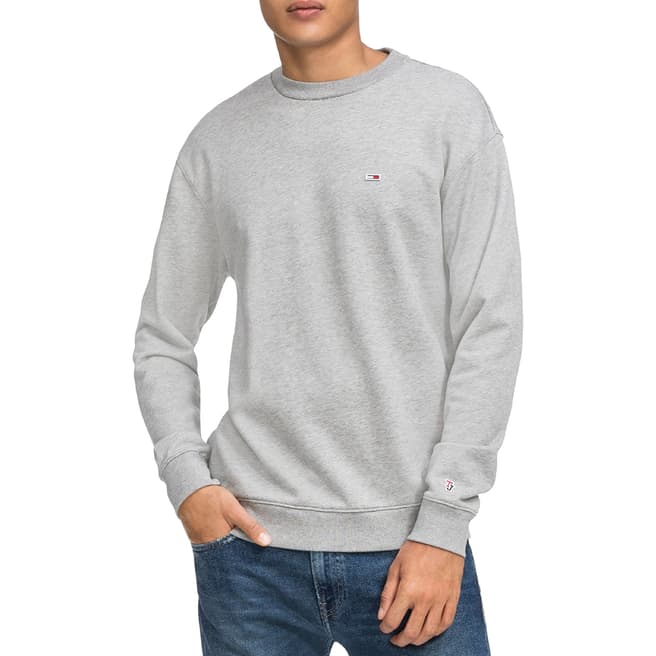 Tommy Hilfiger Grey Classic Crew Sweatshirt