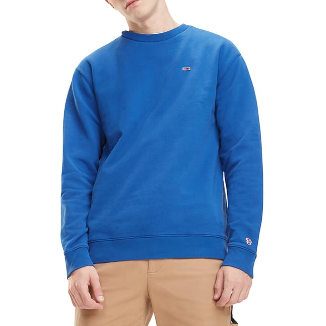 Tommy Hilfiger Blue Classic Crew Sweatshirt