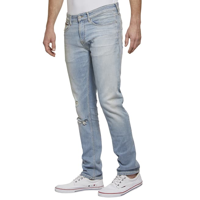 Tommy Hilfiger Pale Blue Scanton Heritage Stretch Jeans
