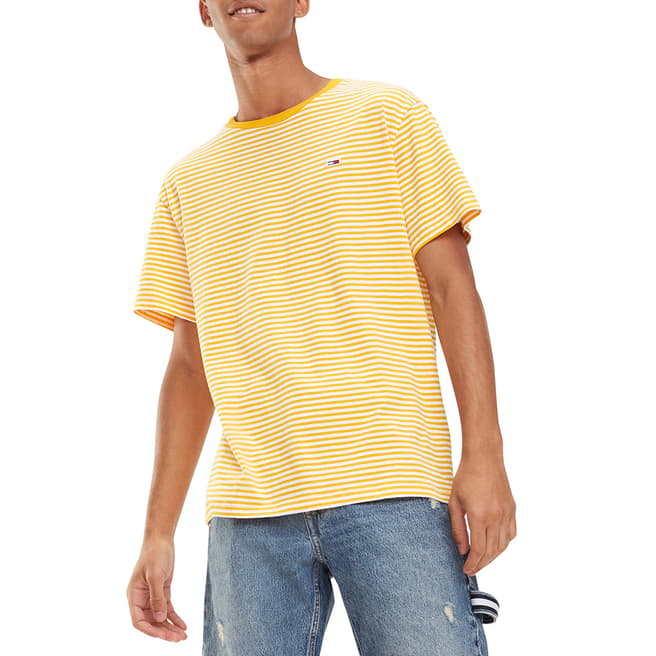 Tommy Hilfiger Yellow Stripe Classic T-Shirt