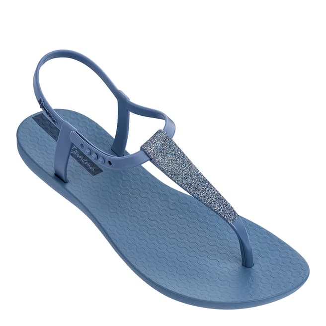Ipanema Blue Pop Glitter 21 Sandals